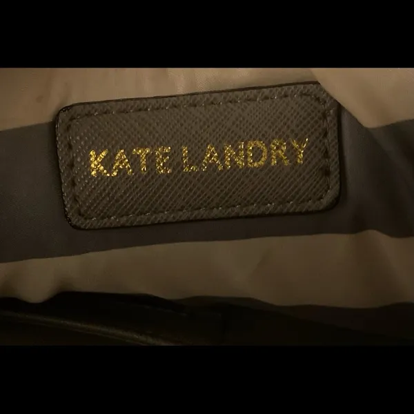 Kate Landry Lite Green (almost Gray)Faux Leather - Image 7