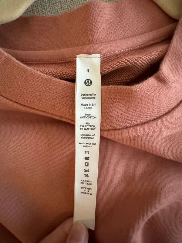 Lululemon Perfectly Oversized Crew - Image 3