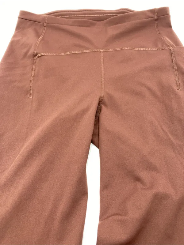 Lululemon swift speed high Rise Leggings Brown Reflective 8 Athletic Athleisure - Image 2