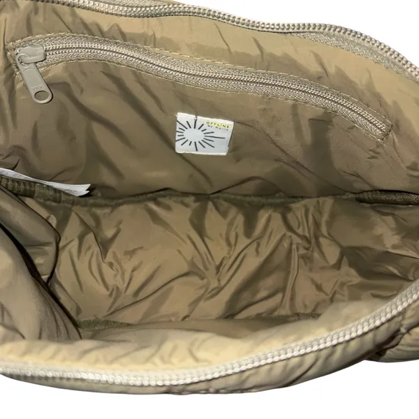 Aerie Offline Olive Green Love Puff Mini Crescent Bag - Image 7
