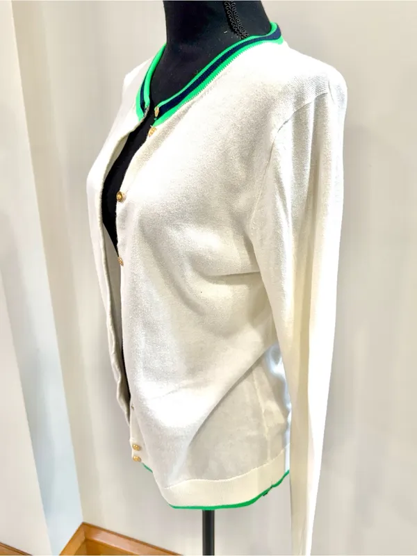 J. Crew The Caryn Cardigan Cotton lightweight sweater size S - Image 2
