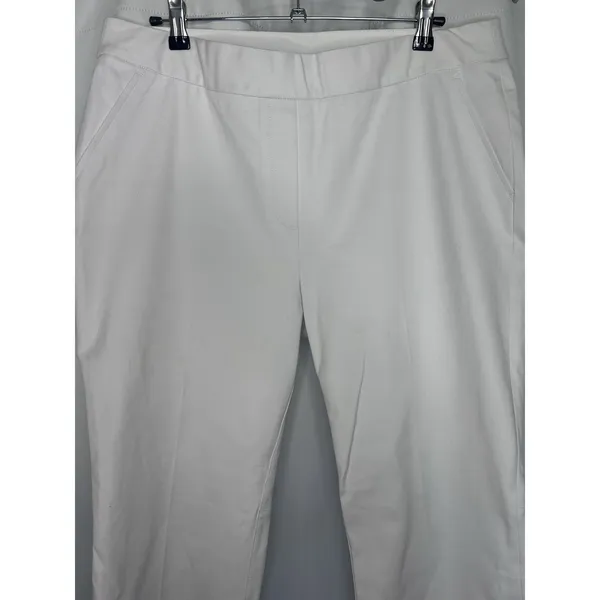 Spanx Women On-The-Go Kick Flare Pants Classic White Size XL - Image 2