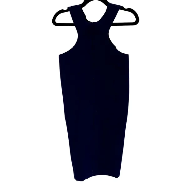 NEW Free People Intimately Cutout High Neck Racerback Tank Top in‎ Blue - Image 2