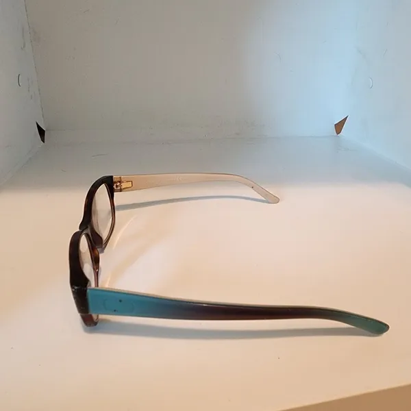Authentic Gucci Tortoiseshell & Blue & Black Ombre Prescription Glasses Frames - Image 6