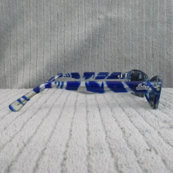 New Divine Eyewear Dia Blue Tort/Smoke Sunglasses Women's NWT - Image 5
