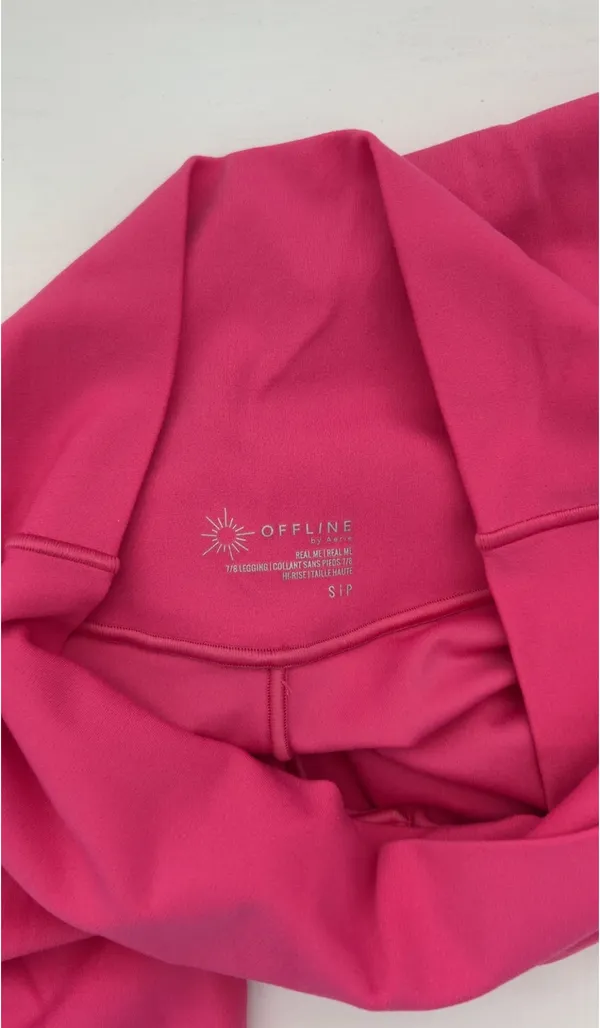 pink aerie leggings - Image 3