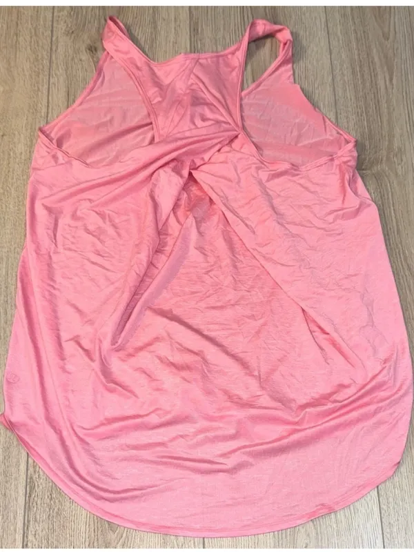 lululemon athletica Pink Racerback Tank Top sleeveless shirt - Image 2