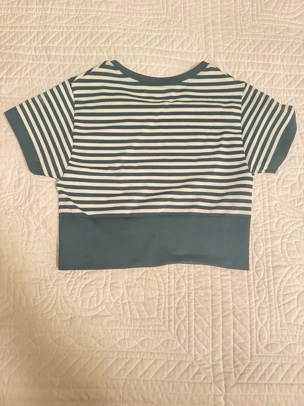 Aerie Striped Crop Top - Image 3