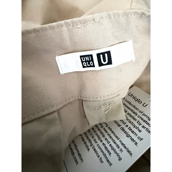 Uniqlo Cotton Chino Pants in Beige - Image 5