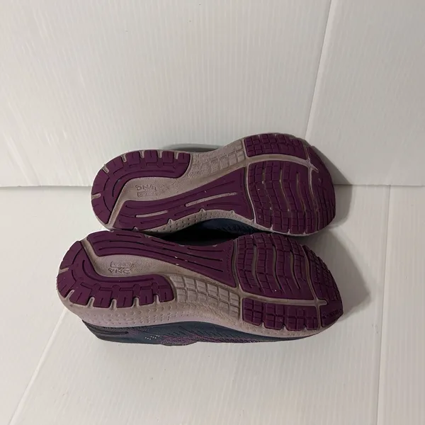 BROOKS Glycerin 19 grey/purple running shoe sneakers women size 10 - Image 9