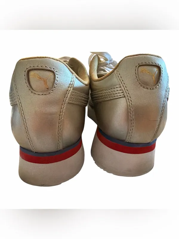 Puma Roma Amor Mixmetal Platform Womens Size 8.5 Athletic Shoes Sneakers EUC - Image 4
