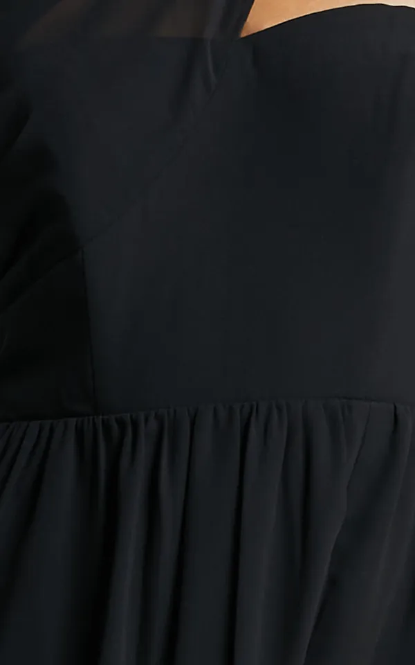 New Showpo Amorette Maxi Dress One Shoulder Detail Gown Dress Size XL MSRP $129 - Image 7