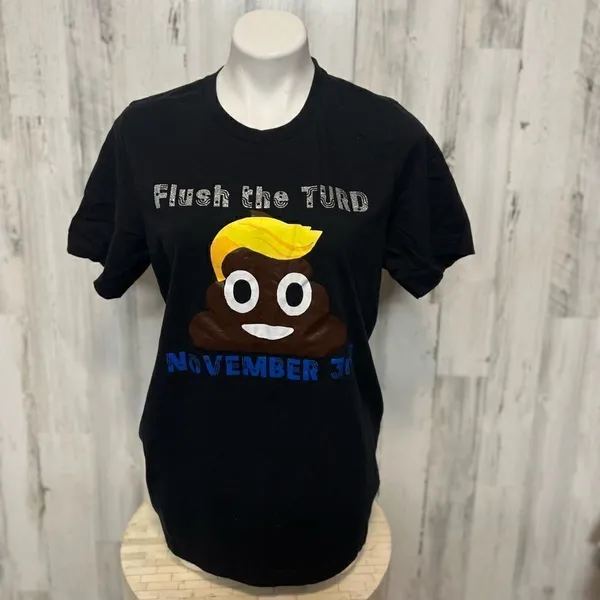 Funny Tshirt Black Size L - Image 2