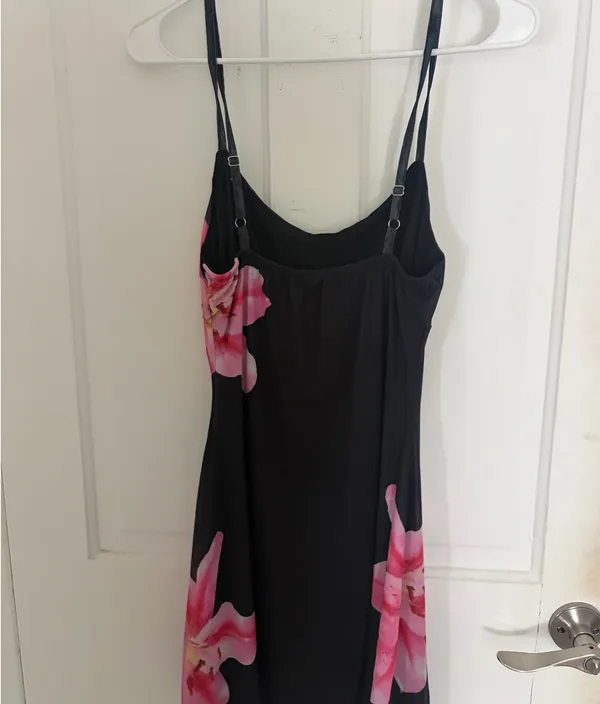 Flowy dress Black - Image 2