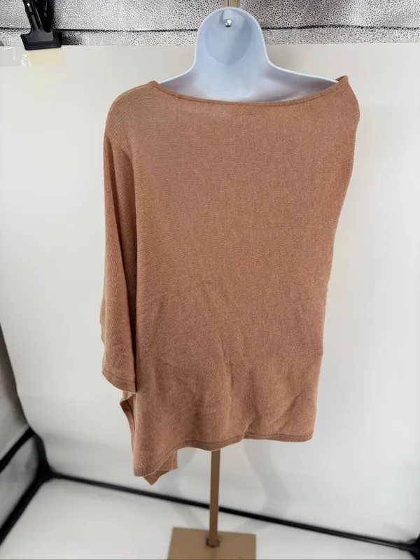 Peter Millar Texas A&M Essential Cashmere Poncho Camel NWOT - Image 10