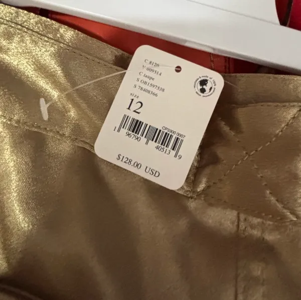 Free People✨ Say My Name Gold Mini Skirt✨ NWT - Image 4