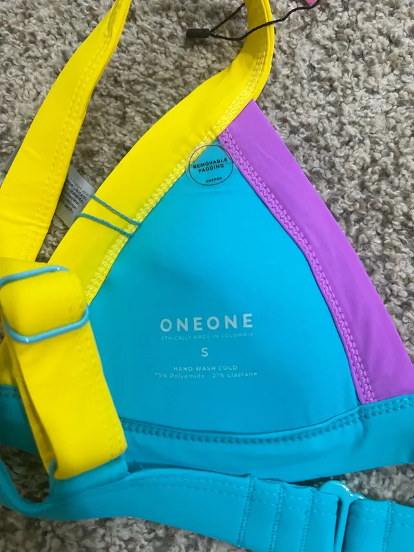 ONEONE Swimwear NWT bikini triangle top - Image 3