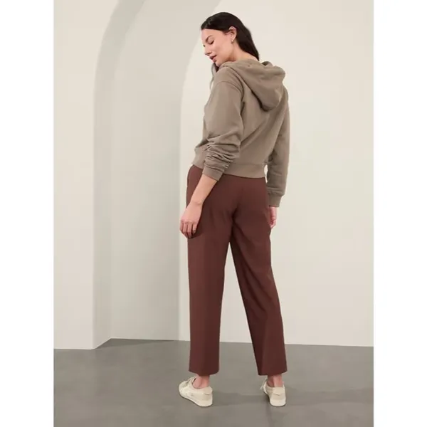 Athleta Size 6 Stellar High Rise Trouser Cherrywood - Image 7