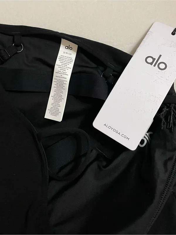 Alo Yoga NWT Alosoft Courtside Tennis Dress Black Size S - Image 8