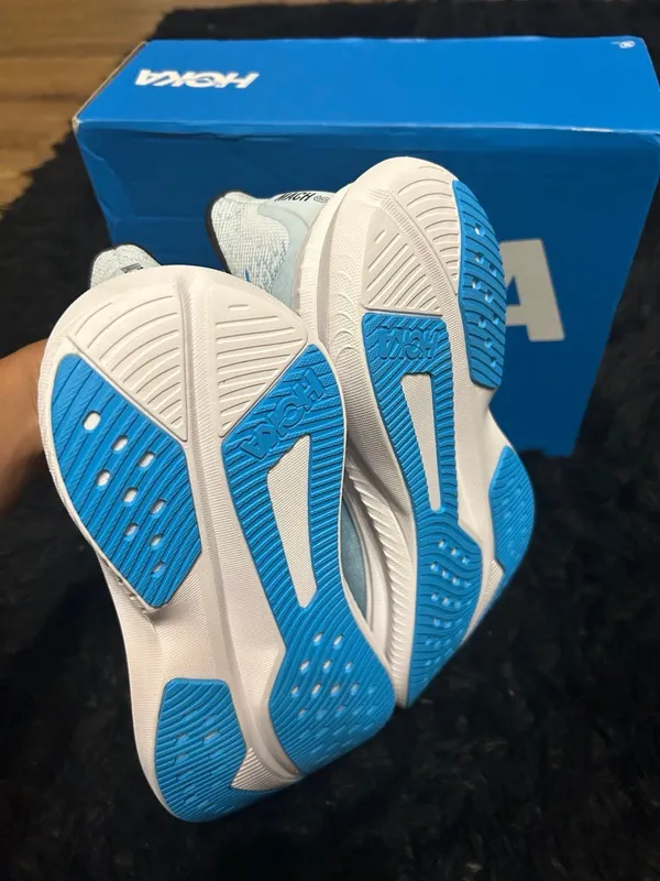 HOKA Mach blue athletic training running shoes sneakers women’s 9 new - Image 5