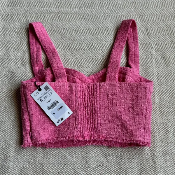ZARA Pink Corset - Image 2
