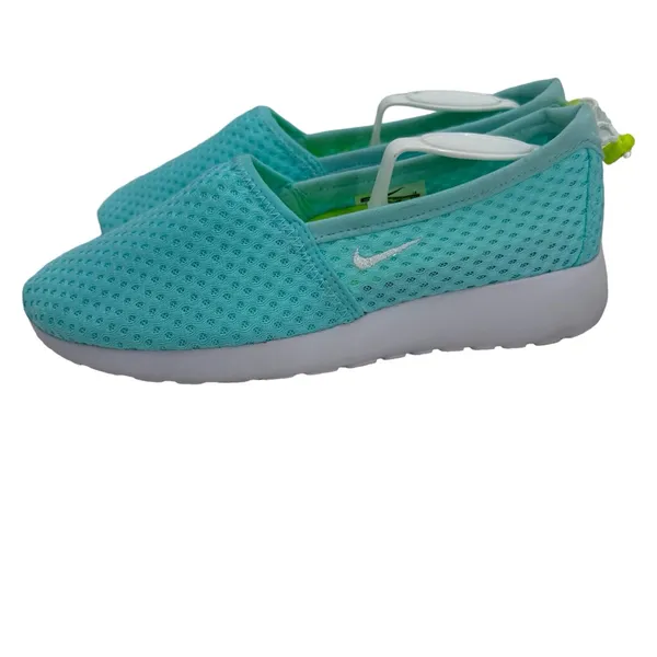 NIKE Size 8 Green Mesh‎ Lightweight Sneakers Flats Comfort Shoes, Womens - Image 4