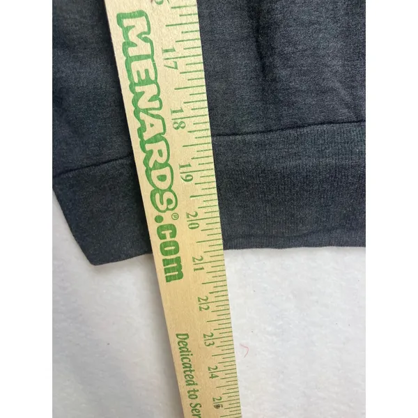 Lou‎ & Grey Signaturesoft Plush Charcoal Quarter Zip Pullover Sweatshirt XS - Image 6