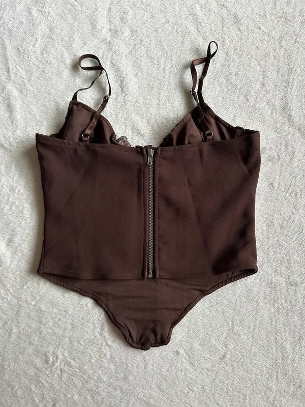 Generation Outcast Clothing Natalie Corset Mauve Leopardo - Image 6