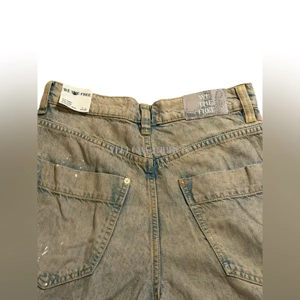 🆕 Free People | We The Free | Old West Slouchy Jeans | Size: 26 - Image 2