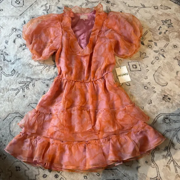 Show Me Your MuMu Ruffle Dress - Image 2