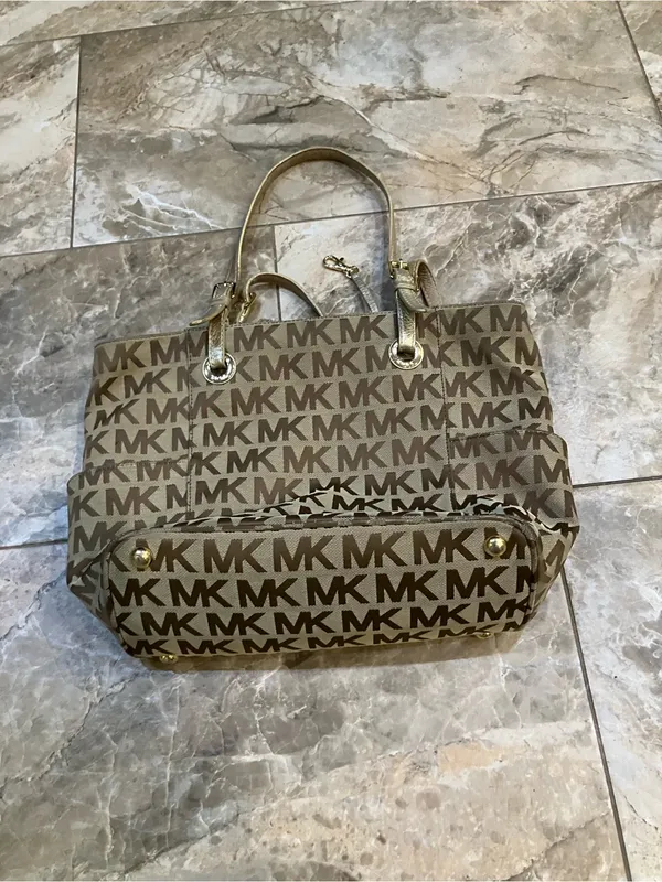 Michael Kors Jet Set Canvas Signature Tote Bag - Image 3