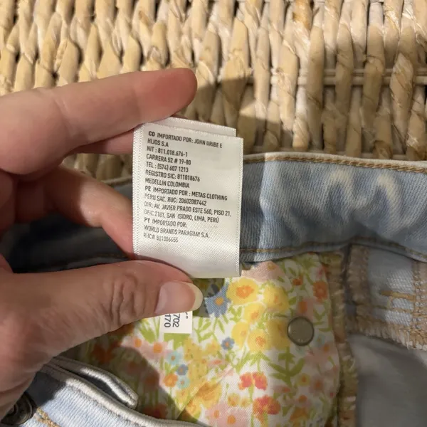 American Eagle Floral Pocket Short Shorts next level stretch Size 10‎ Festival - Image 8