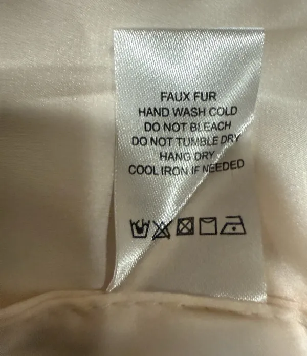 NWT Privacy Please Maggie Faux fur Coat in Rose Tan - Image 6