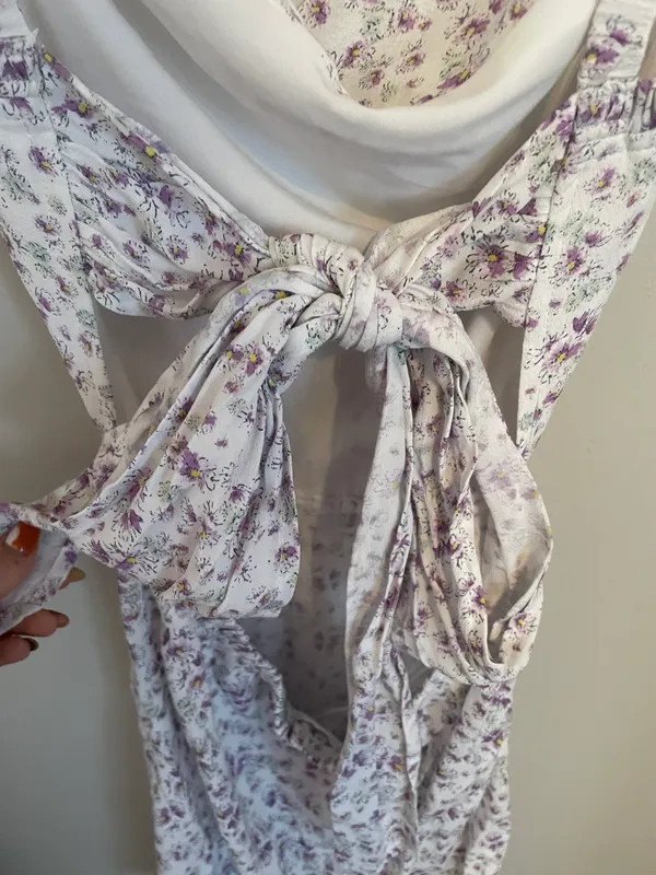 NWT Cowl Neck Floral Sundress - Image 5