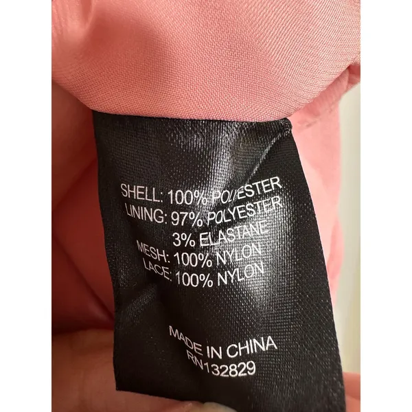 Michael Costello X Revolve Justin Mini Dress Women's Pink Size Medium - Image 6