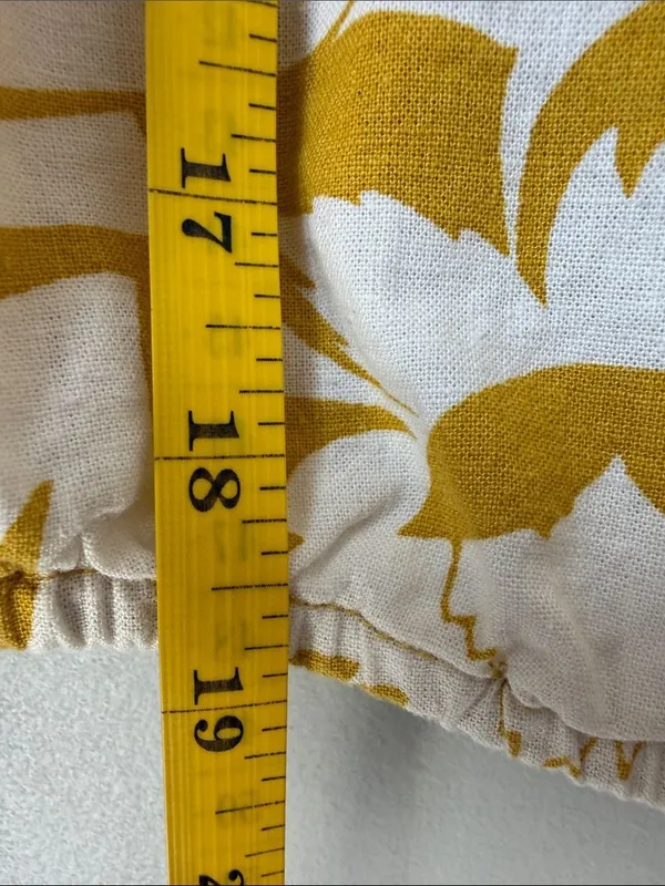 Madewell Linen Blend Meriden Floral Beachy Crop Tank - Image 6