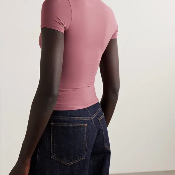 SKIMS (G13) NWT Fits Everybody T-shirt - BEET NWT XS - Image 4