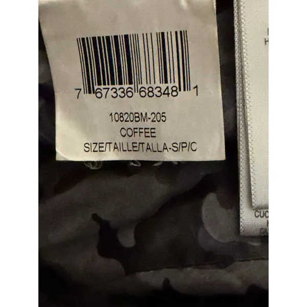 BCBGMAXAZRIA Quilted Puffer Women’s Coat Coffee Brown Sz S Full-Zip Long Hooded - Image 15