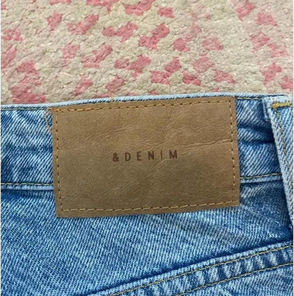 H&M Abercrombie & Fitch High-Waisted Mom Jeans - Image 5