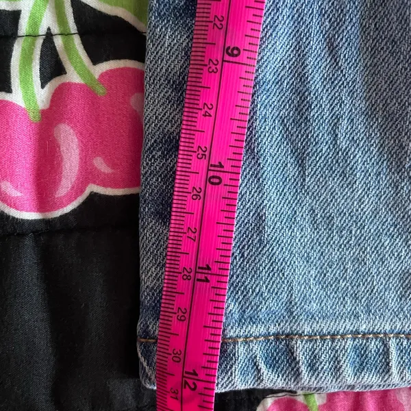 Juicy Couture Denim Skirt with Cherry Details - Image 4