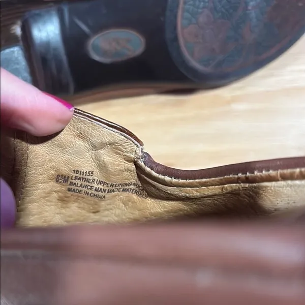 Sofft‎ Women's Brown Leather Slip - Image 7