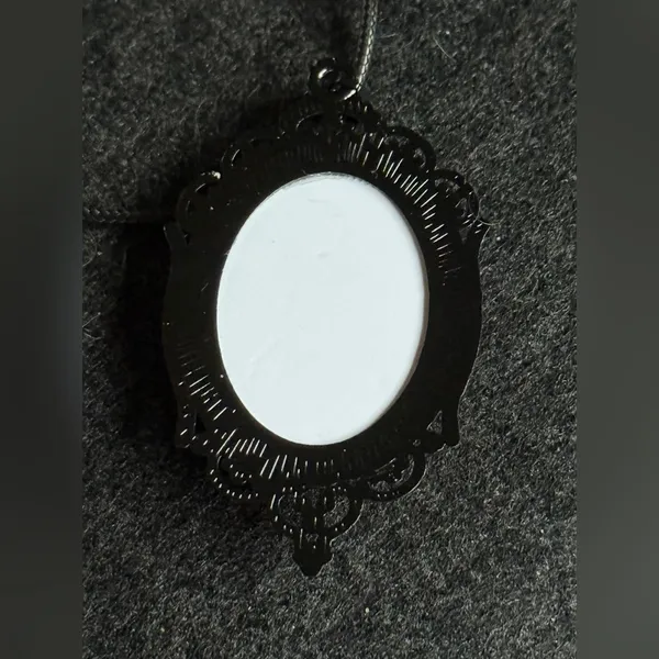 Celestial Pendant Necklace Black - Image 4