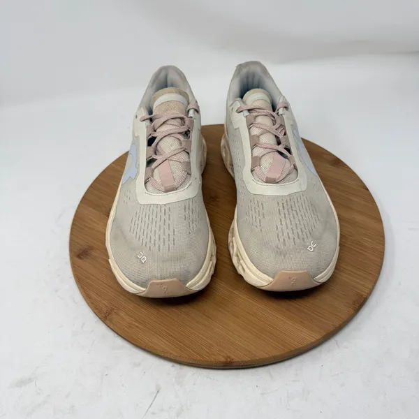 On Running Cloudmonster Sneakers Moon Fawn Beige Athletic Shoes Womens 9.5 - Image 2