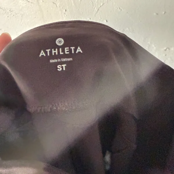 Athleta Stallar Tight UPF Mocha‎ Brown Espresso High Rise Zipped Athleisure - Image 11