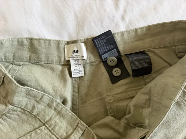 H&m relaxed fit pants - Image 3