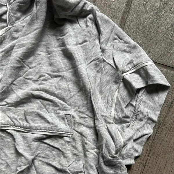 Stars Above Light Gray Button Down Shirt - Image 3