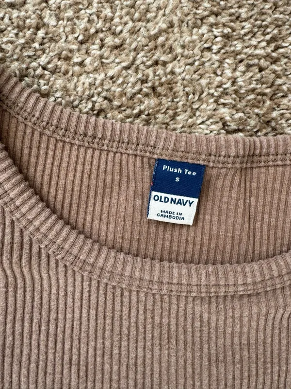 Brown Old Navy Long Sleeve - Image 2