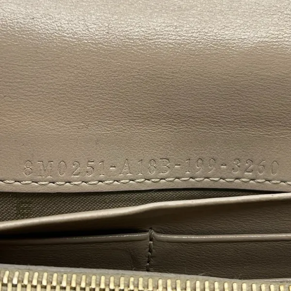Fendi Vitello Cruise F is Fendi Continental Envelope Wallet Tortora - Preowned - Image 15