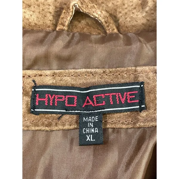 Hypo Active Women's Brown Leather Jacket Size XL SKU 5631 - Image 4