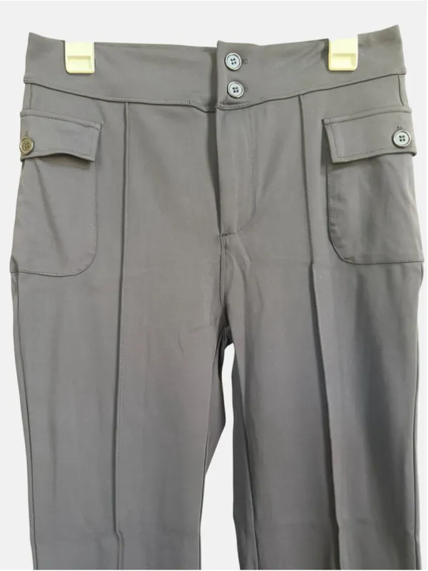 Size L (Regular) Halara High Waisted Side Flap Pocket Flare Casual Cargo Pants - Image 4